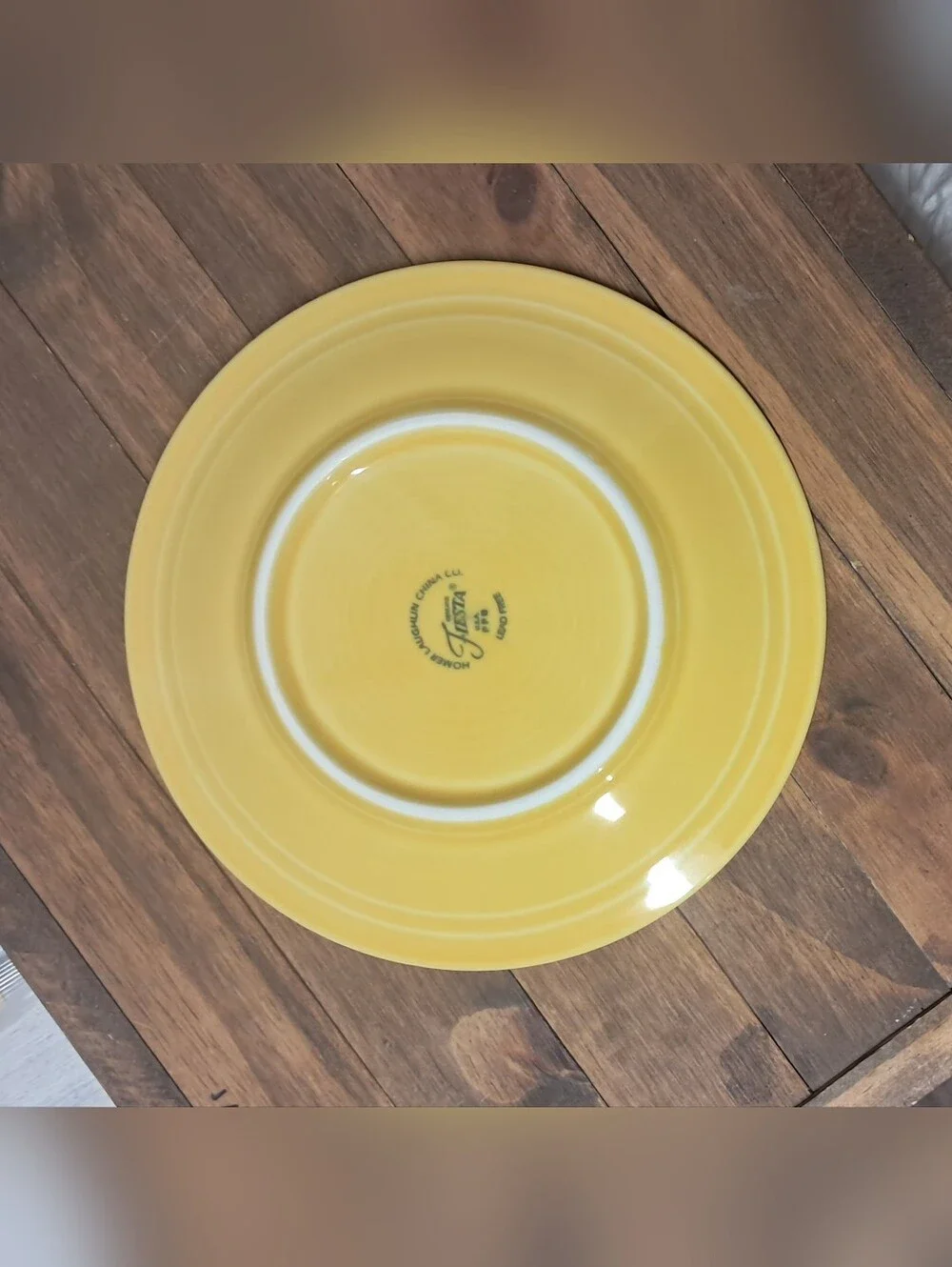 First Year Fiestaware Sunflower Yellow 7 ⅜